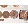 Image 3 : Twelve assorted bronze medallions including 3" diameter Franklin Mint, William Ellery Channing, Horv