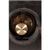 Image 8 : Antique slate chiming mantle clock with marble accents, white enamel dial and Roman numerals, appear