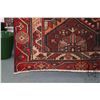 Image 2 : 100% handmade Iranian wool carpet "Bakthyar" hexagonal tile patterned with stylized floral and geome