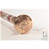 Image 9 : Antique 19th century, Sevres style hand painted porcelain walking stick with love story scene, gilt 