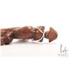 Image 11 : Antique hand carved wooden figural walking stick featuring Napoleon riding a cannon with his militar