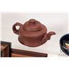 Image 7 : Selection of vintage collectibles including Adams jasperware teapot, pitcher and rose bowl, terracot