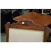 Image 3 : Eastlake platform rocking chair with carved back and low upholstered seat,14" in height, to match lo