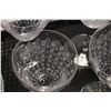 Image 4 : Nine Rosenthal Romance II etched crystal wine glass 7 1/2" in height plus two matching candlesticks