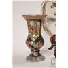 Image 2 : Selection of Asian collectibles including Cloissone ginger jar and horse, Peacock motif plate and fa