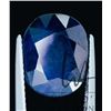 Image 2 : 7.65 ct Certified Blue Sapphire Gemstone with certificate provided by consignor