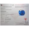Image 4 : 7.65 ct Certified Blue Sapphire Gemstone with certificate provided by consignor