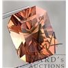 Image 2 : 7.53 ct Certified Untreated Imperial Topaz Gemstoe with certificate provided by consignor