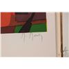 Image 3 : Mouly, Marcel, gilt framed lithograph print " Les Marins Grec, 1994" pencil signed by 176 /275, over