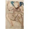 Image 3 : Dali, Salvador, gilt framed woodcut in colour "Purgatory Canto 15", 10" X 6 1/2", overall dimensions