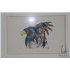 Image 2 : Joe Pelletier coloured pencil and ink drawings including "Brothers" and "Pride" each signed by artis
