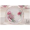Image 4 : Six matching floral motif china cups and saucers