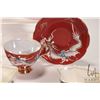 Image 2 : Nine teacups and saucers, two demitasses plus a Royal Winton cream and sugar