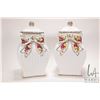 Image 1 : Two Royal Albert Old Country Roses canisters, each 12" in height