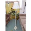 Image 1 : Modern, antique style cast floor lamp 62" in height
