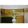 Image 2 : Modern, antique style cast floor lamp 62" in height