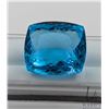 Image 2 : 58.80 ct Certified Blue Topaz Gemstone with certificate provided by consignor