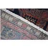 Image 3 : 100% handmade Iranian wool carpet "Zanjan" with multiple medallions, red background and highlights o