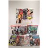 Image 1 : Short box of comics including "Marvel adventures", "transformers", "Teen Titans", etc.