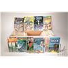Image 1 : Long box of comics including "The Spectre", "Lobo", "Reid Fleming", "Weird Science, etc.