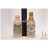 Image 2 : Two vintage stoneware bottles including"Felix . J. Quinn" Soda Water, Halifax N.S" and "Pink's None 