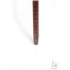 Image 3 : Antique Brazilian snakewood walking stick with sterling silver top marked with British hallmarks, 36