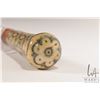 Image 8 : Antique, late 17th/ early 18th century malacca wood walking stick with Elephant Ivory top with inlai