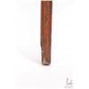 Image 3 : Antique malacca wood walking stick with elephant ivory handle, sterling silver collar engraved with 
