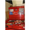 Image 2 : Four drawer Snap-On top box 16" H X 26" W X 18" D, and contents including sockets, ratchets, pliers,