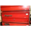 Image 8 : Four drawer Snap-On top box 16" H X 26" W X 18" D, and contents including sockets, ratchets, pliers,