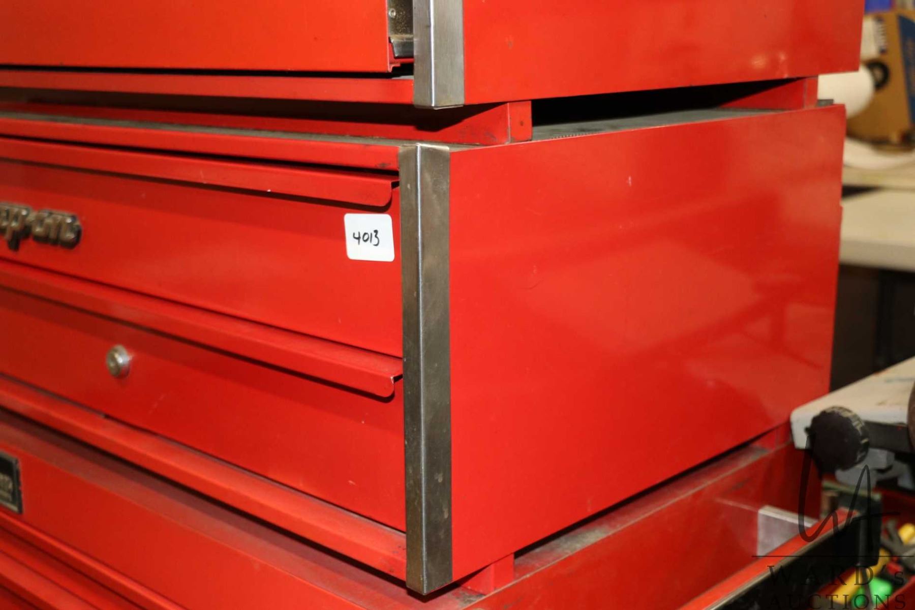 Two drawer Snap-On auxillary cabinet 10