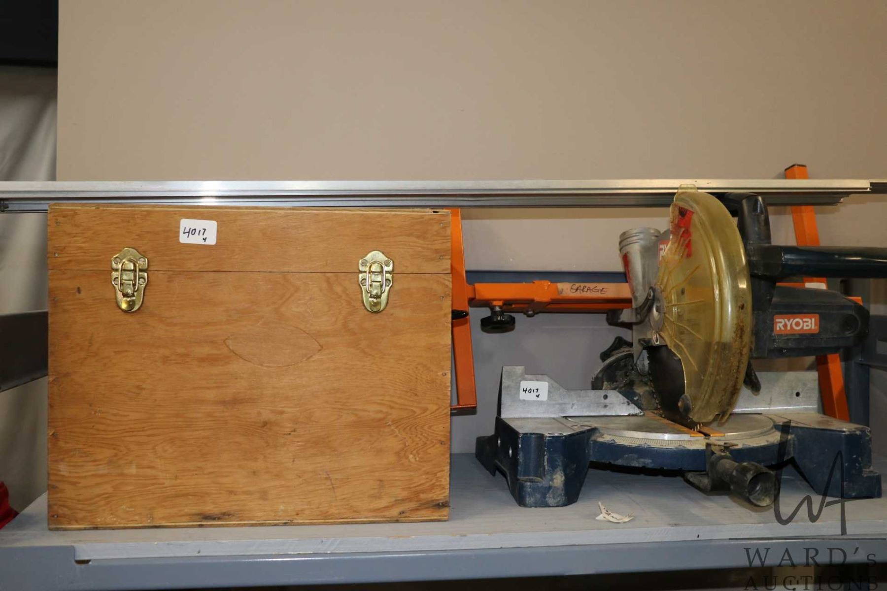 Ryobi Mitre saw and a Skil model 554C 8 1/4