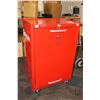 Image 1 : Mastercraft 42" H X 27" W X 15" D twelve drawer roll cabinet and contents including wrenches, punche