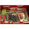 Image 8 : Mastercraft 42" H X 27" W X 15" D twelve drawer roll cabinet and contents including wrenches, punche