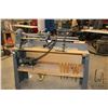 Image 1 : Rockwell Beaver model 3400 lathe with 36" bed gap, on metal and wood stand, includes model 3010 wood