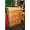 Image 1 : Twelve drawer, hand crafted tool/ parts cabinet 47" H X 36" W X 22" D