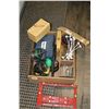 Image 1 : Selection of drill bits, hole saws, drill attachments and jigs