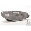 Image 5 : Inuit carved black soapstone seal, labeled Kanayook, 8 1/2" H X 9" L