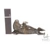 Image 2 : Inuit carved black soapstone walrus, signed by artist Tony Curley, 9 1/2" in length