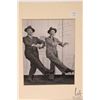 Image 2 : Mat framed black and white photograph of Jimmy Durante and Eddie Jackson, hand signed by both actors