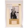 Image 1 : Alastair Sim, British actor double mounted, mat framed black and white photograph with autograph in 