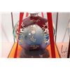Image 3 : Asian Moriage dragon motif vase in fitted glass 13" X 11" X 11" box, includes lined presentation box