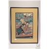 Image 2 : Framed Japanese woodblock print by Utagawa Kuniyoski (1797-1861), overall dimensions including frame