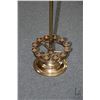 Image 2 : Antique French brass stick stand, made by A. Ravenel, Paris, 34" in height, adjustable with room for