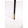 Image 3 : Antique swagger stick with stirrup style French ivory top, 36" in height