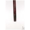Image 3 : Vintage Brigg London rosewood walking stick with horn handle and tip, 36" in height