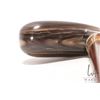 Image 8 : Vintage Brigg London rosewood walking stick with horn handle and tip, 36" in height