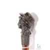 Image 5 : Comoy's of London carved figural walking stick with bust of a woman top, 36" in height