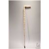 Image 2 : Antique hand carved cane, possibly marine ivory, 34" in height  Note: Canadian buyers only. Can not 