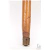 Image 3 : Two vintage canes including wooden with attached Chicago World Fair "A Century in Progress-Fort Dear